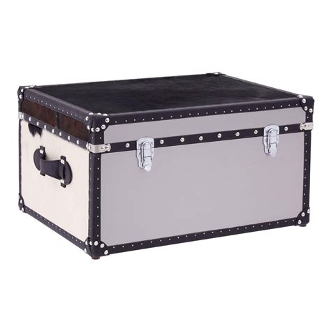 large metal trunk box|metal trunk storage boxes.